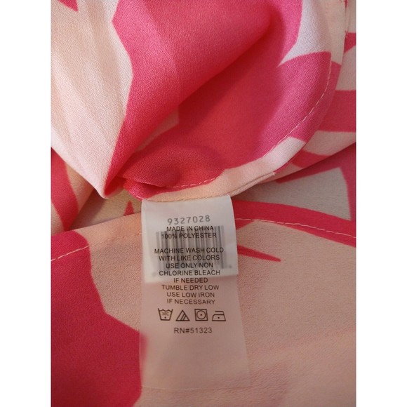 Vince Camuto Sleeveless Top Women XS Pink Career Casual B42 - Picture 6 of 6